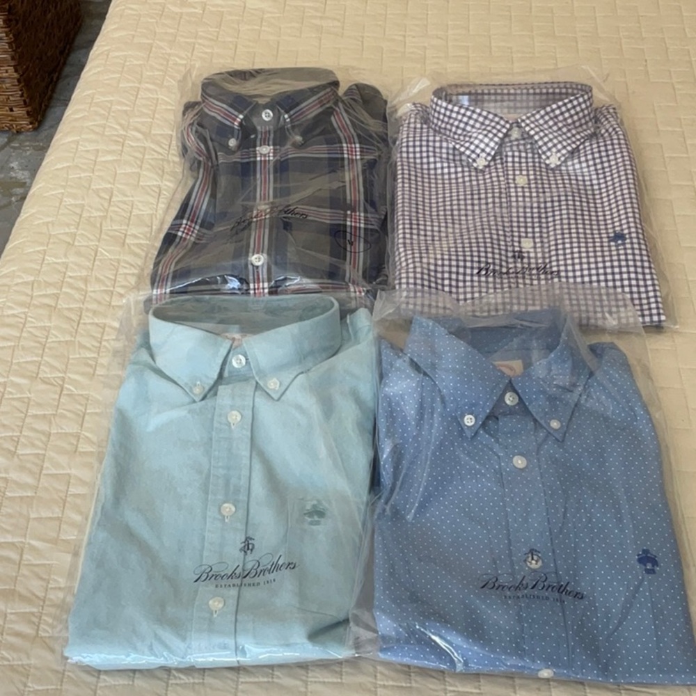 NWT Brooks Brothers Red Fleece button down shirt